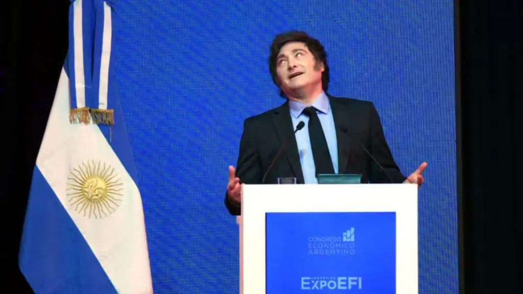Milei, ahora, dijo que la inflación terminará recién a mitad del 2026