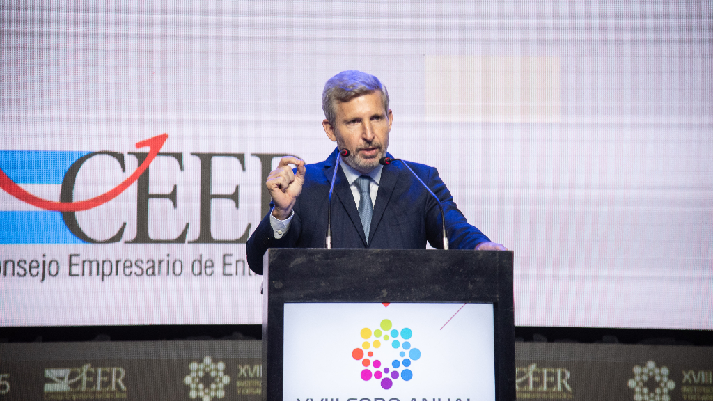 Frigerio ratificó su compromiso de alivio impositivo y protección al sector privado