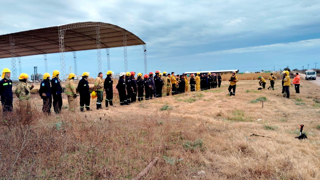 Basavilbaso sede de capacitación regional contra incendios forestales