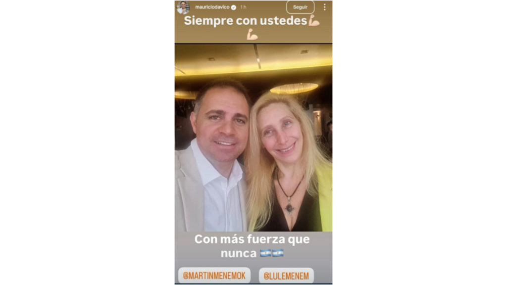 Davico se tira sobre la granada: “Siempre con ustedes”