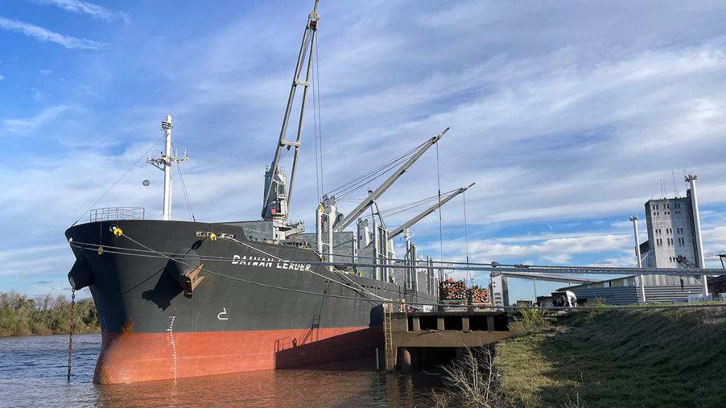 El Puerto completó una nueva exportación a la India