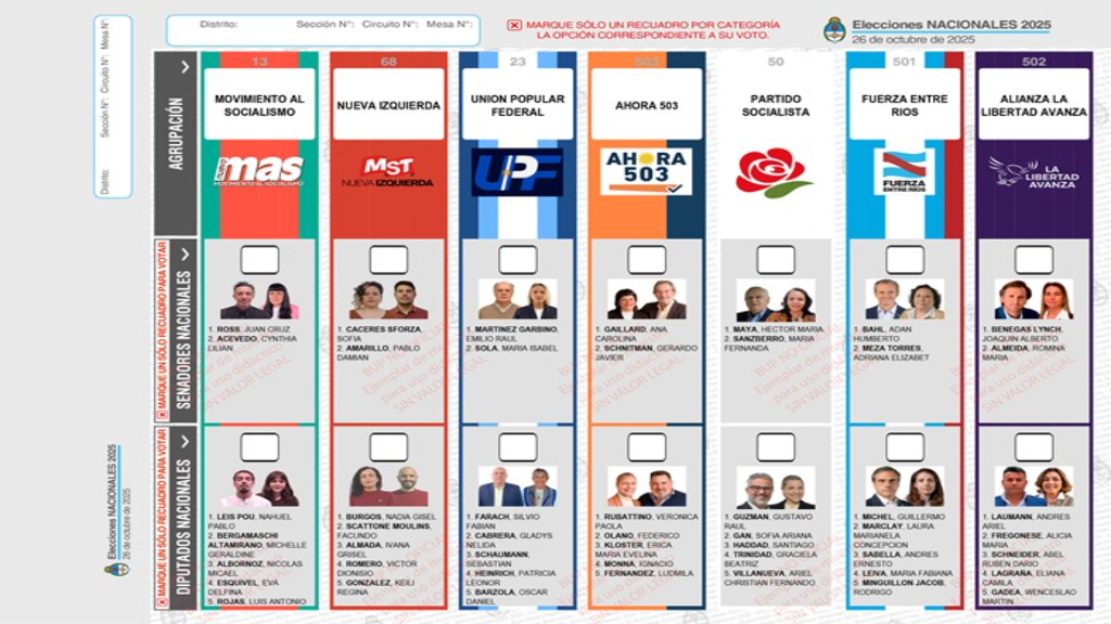 El escrutinio definitivo confirmó el amplio triunfo de LLA