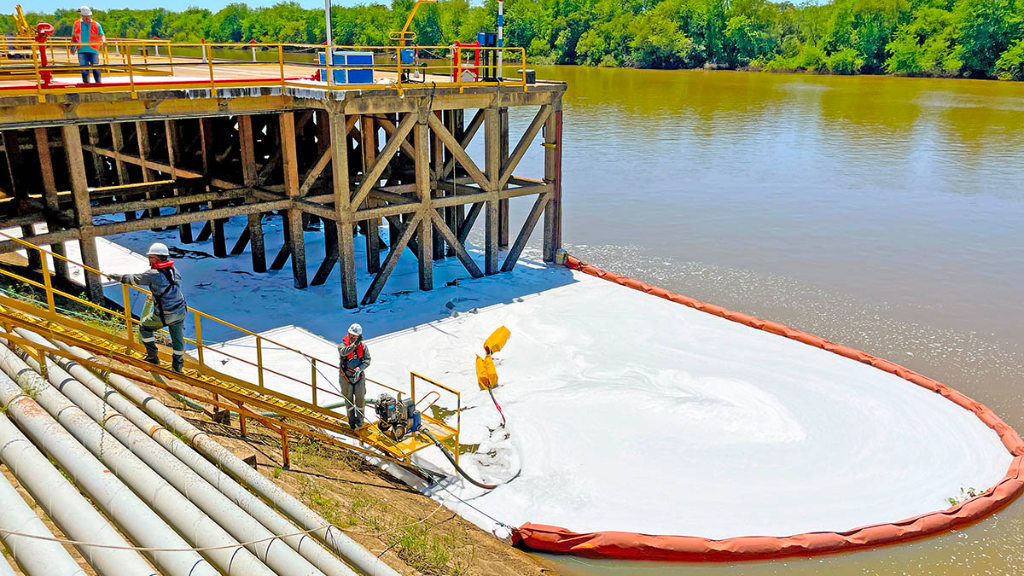 El Puerto e YPF realizaron un simulacro 