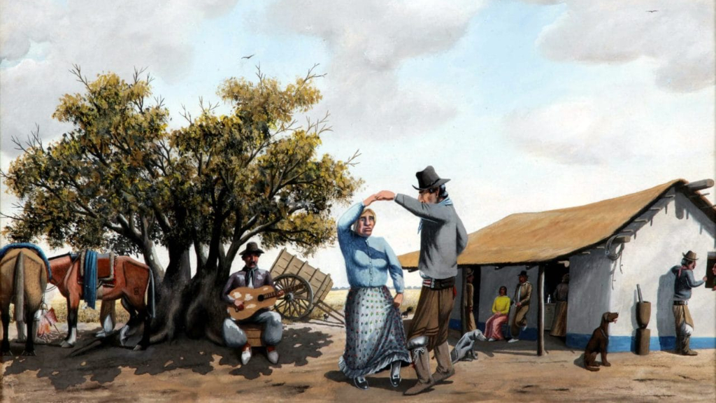 Homenaje a José Hernández con un casamiento criollo