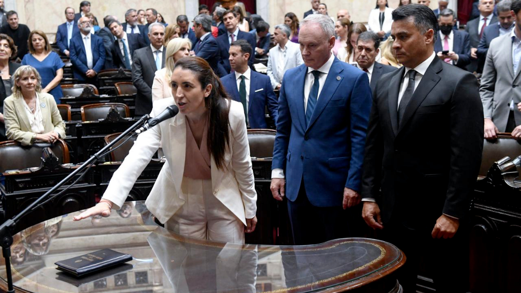 Marclay juró su banca como diputada nacional