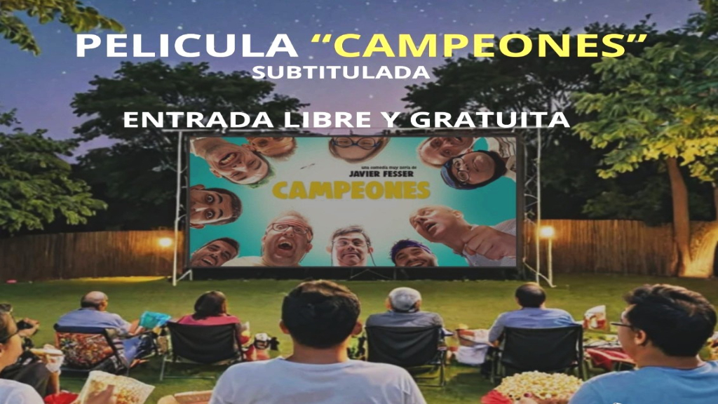 Este viernes tendrá una noche de “Cine bajo las estrellas”