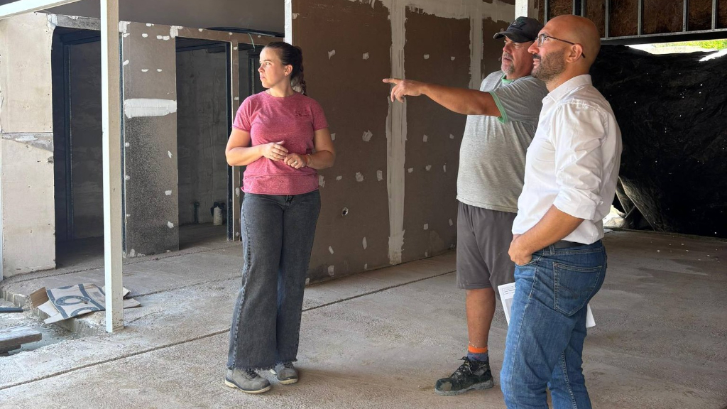 El Municipio retomó con fondos propios la construcción del Centro de Desarrollo Infantil