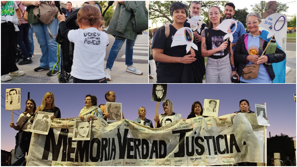 Una multitud para asegurar que la dictadura no se olvida