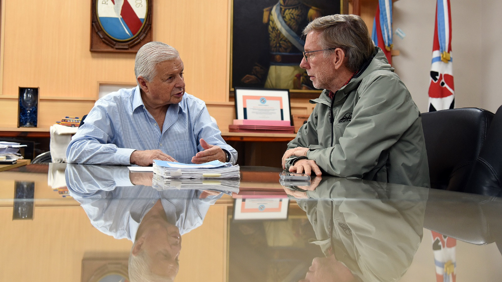 Caída de la coparticipación: Lauritto y Bahillo analizaron la situación de los municipios