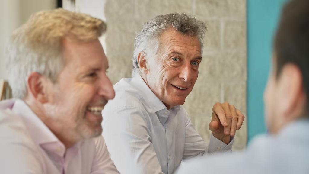 Macri con Frigerio y Pullaro