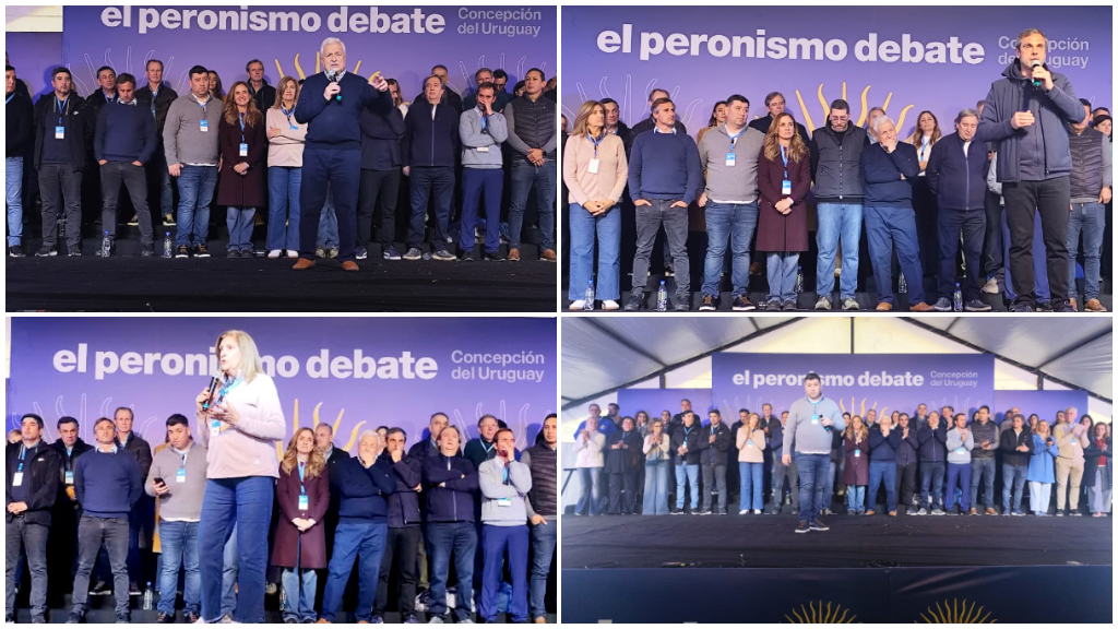 Una foto nacional del PJ en Concepción