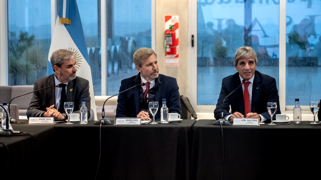 Frigerio recibió a Caputo