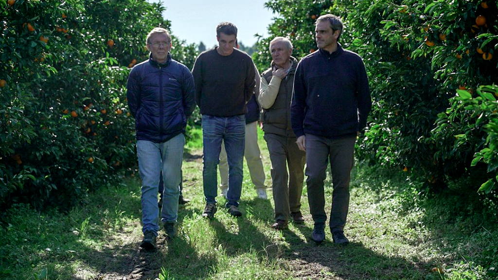 Michel, Cresto y Bahillo de recorrida por Concordia