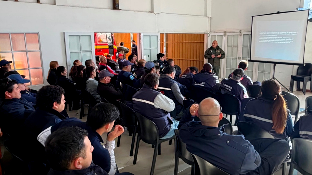 Bomberos: jornada regional de rescate