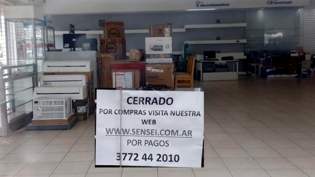 Otra más para el cuaderno uruguayense: cerró Sensei