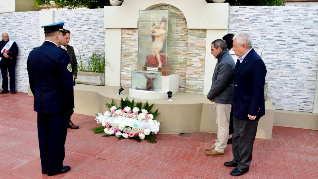 Homenajearon a los policías caídos en servicio