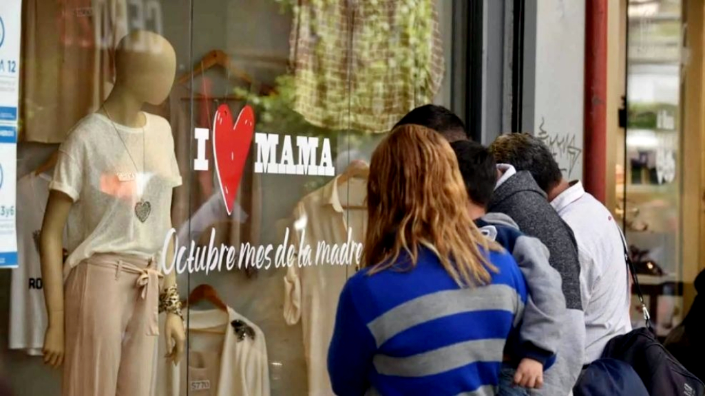 Las ventas por el Día de la Madre volvieron a caer