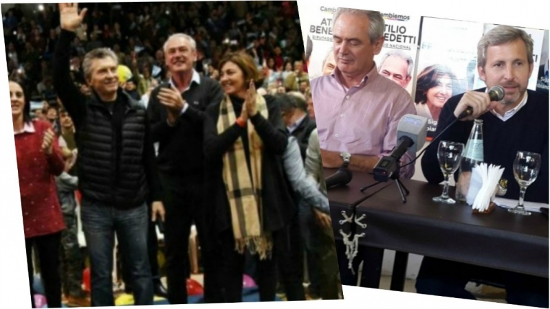Macri y Frigerio dieron un fuertísimo respaldo a Benedetti