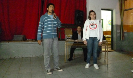 Centros de estudiantes de la Escuela Normal y del Colegio Nacional, respectivamente | Imagen: Babel, Valodia Nichajew