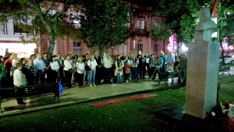 El radicalismo homenajeó a Raúl Ricardo Alfonsín