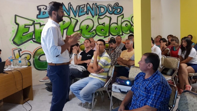 El sindicato de Comercio capacitó sobre “Higiene y Seguridad Laboral”