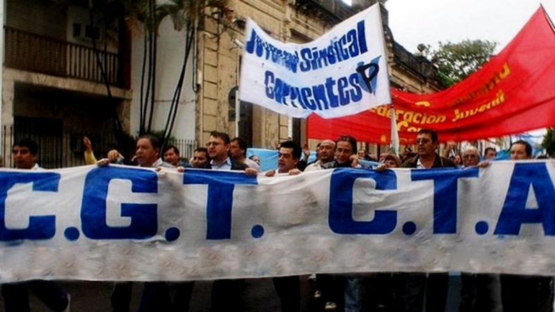 Las CGT y CTA de Entre Ríos se unieron contra la flexibilización laboral