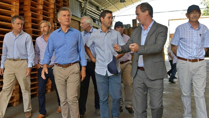 Macri en Concordia