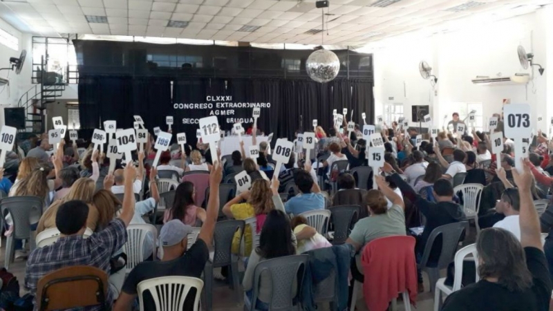 “El rechazo vino de todos los departamentos”, destacaron desde Agmer