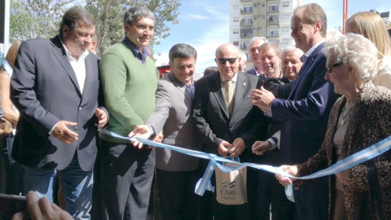 Lauritto inauguró, junto a Bordet, la Expo Uruguay tras 26 años