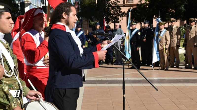 Realizarán una representación teatral del Pronunciamiento de Urquiza en la plaza