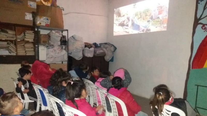 El Cine en Tu barrio, una opción de participación para los más chicos
