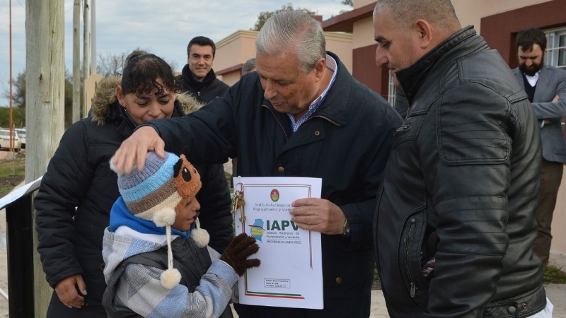 Entregaron 48 nuevas viviendas para vecinos de Concepción del Uruguay