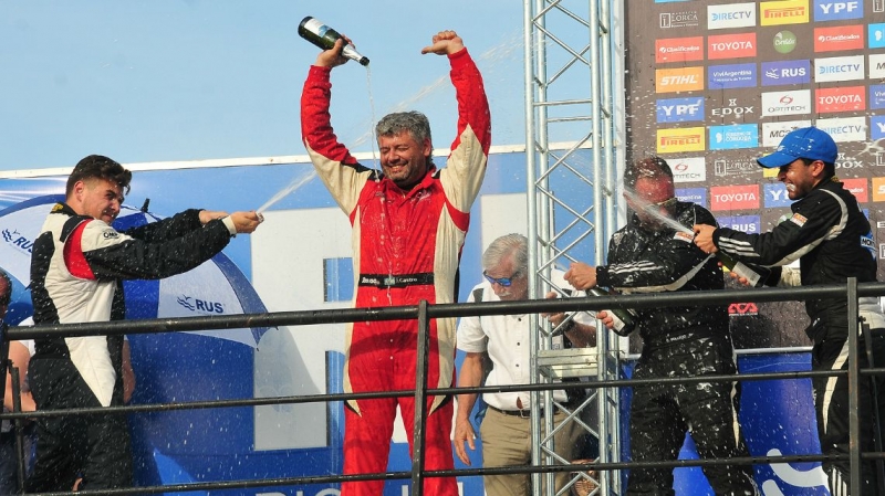 Federico Villagra ganó nuevamente el Rally de Concepción del Uruguay