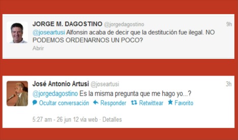 UCR: idas y vueltas de Artusi y D´Agostino sobre el Golpe de Estado en Paraguay