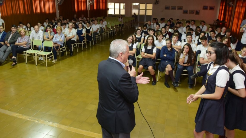 Alumnos presentaron un documental sobre el ferrocarril en nuestra ciudad