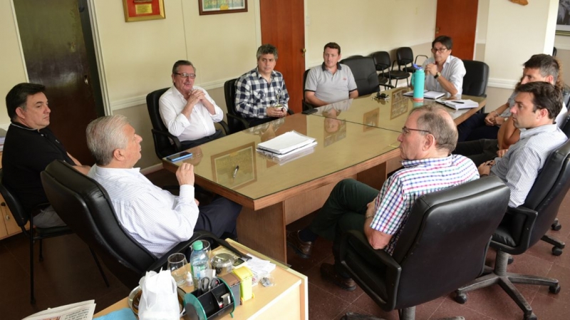 Lauritto recibió a industriales y analizaron la situación local