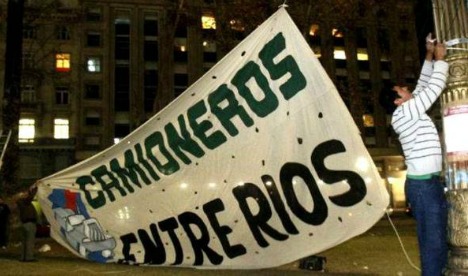 Paro de Moyano: Cremer de Busti y Alizegui los únicos políticos entrerrianos que participaron