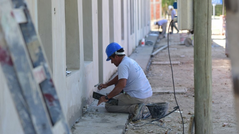 Monitorearon el avance de obras del Plan Hábitat