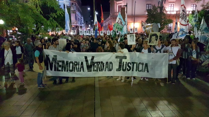 Los uruguayenses marcharon para no olvidar