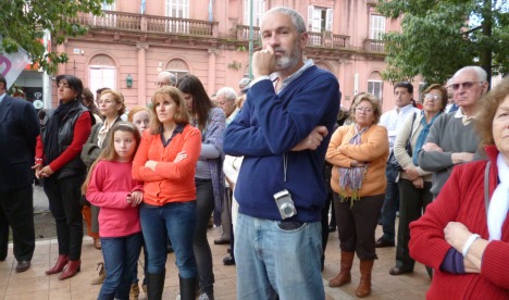 Inauguración del busto en homenaje al ex Presidente Raúl Alfonsín | Imagen: Babel, Valodia Nichajew