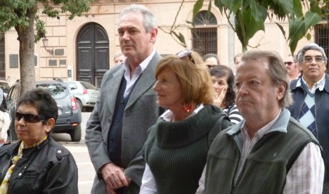 Inauguración del busto en homenaje al ex Presidente Raúl Alfonsín | Imagen: Babel, Valodia Nichajew