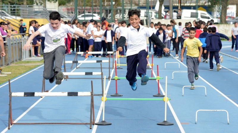 Unos 1500 alumnos celebraron el día Olímpico en nuestra ciudad