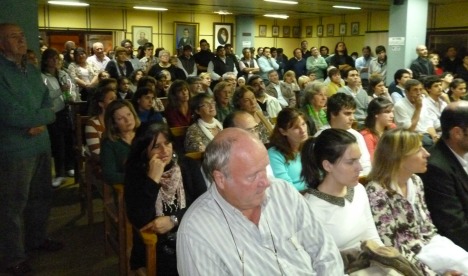 Un emotivo acto para recordar a Morend, Baldoni y Retamar