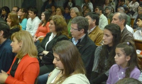 Homenaje a Fidel Baldoni, Humberto Retamar y Darío Morend | Imagen: Babel, Valodia Nichajew