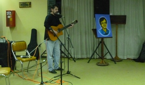 Homenaje a Fidel Baldoni, Humberto Retamar y Darío Morend | Imagen: Babel, Valodia Nichajew