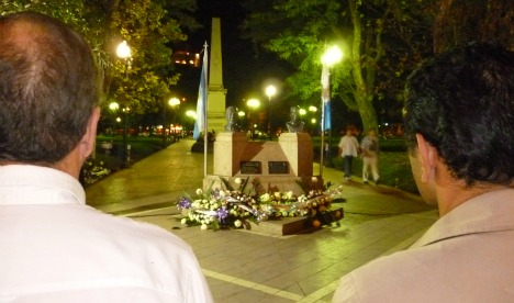 El PJ uruguayense conmemoró a Perón