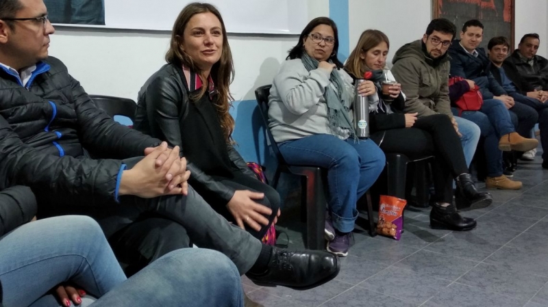 El PJ uruguayense recibió a la diputada y sindicalista Siley