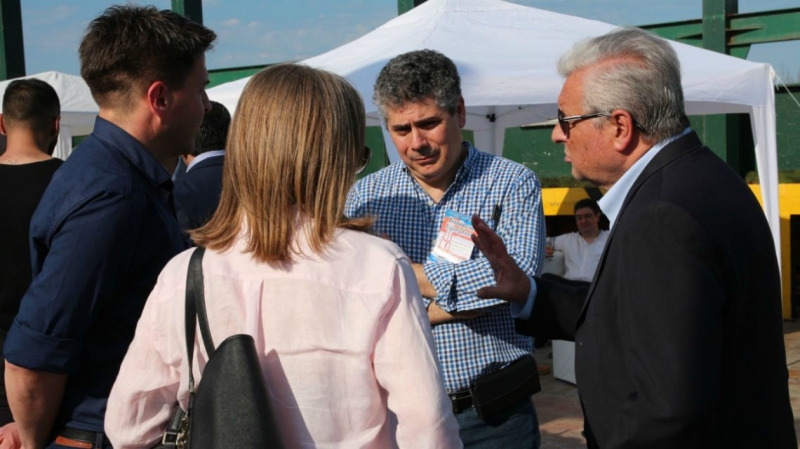 Lauritto participó de una reunión de exportadores en el Puerto uruguayense