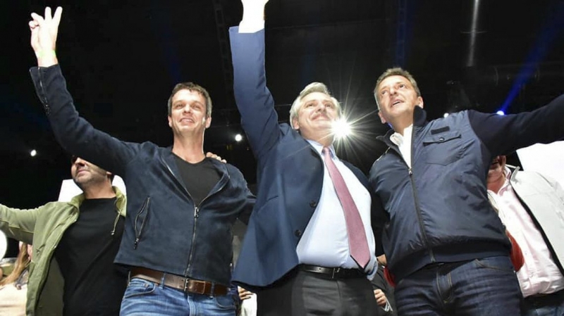 Cresto presente en el acto de Alberto en el norte bonaerense