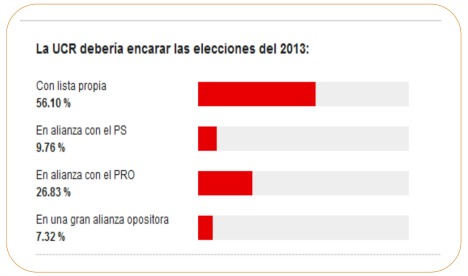 La UCR con lista propia y sin alianzas